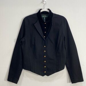 Lauren Ralph Lauren Vintage  Western Equestrian Jacket Women's XL Green